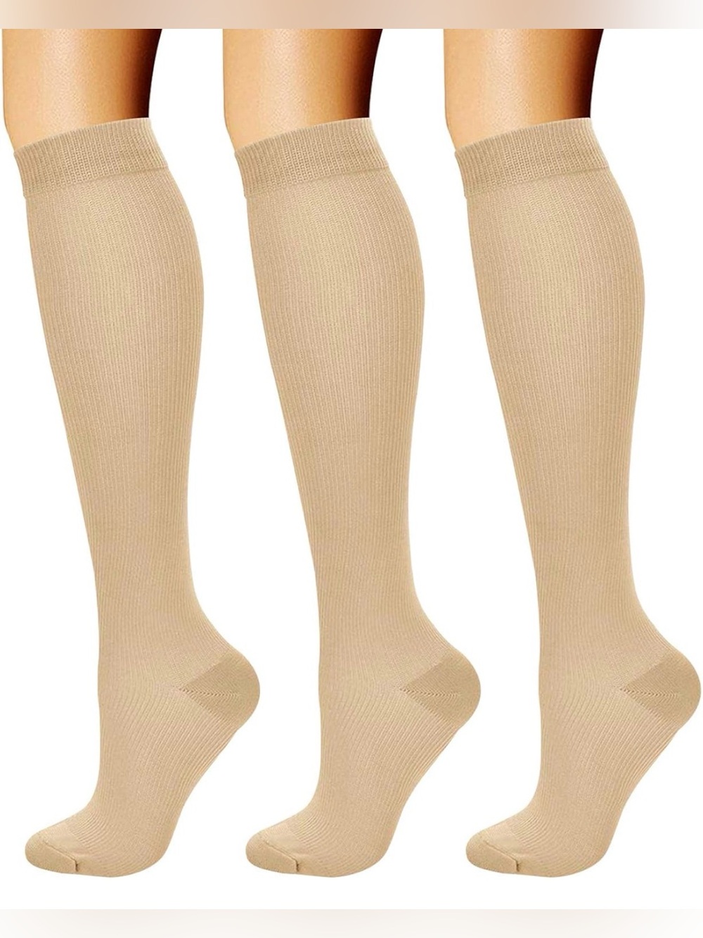 Compression Socks L/XL - 3 Pairs